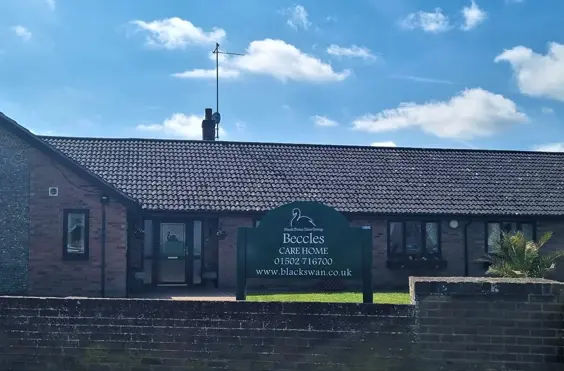 Beccles Care Home - An outside view of the home
